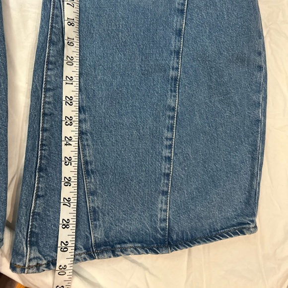 NWT FREE PEOPLE WE THE FREE Eden Slouchy Wide Leg Jeans 26 - Picture 15 of 16